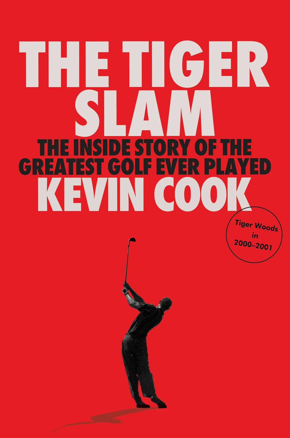 Avid Reader Press Tiger Slam inside story cover photo emphasizing a historic golf achievement for fans