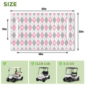 awufncksn 2-seat-cart-fit ensures a near-perfect match for most club cars