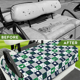 Awufncksn 52-by-32 inch cover fits most 2-seat carts.