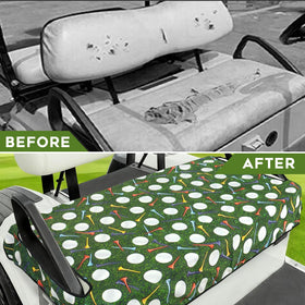 awufncksn 52x32 inch size fits most 2-seat carts