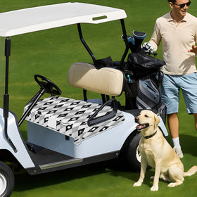 Gift-ready Awufncksn golf cart seat cover for golfers like dad.