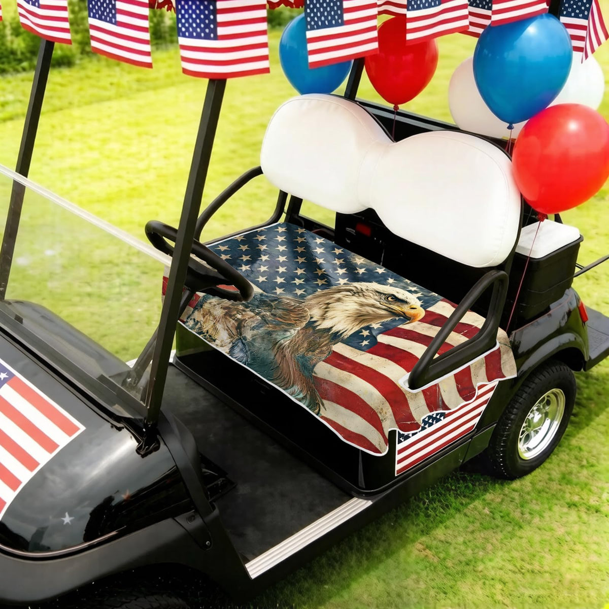 awufncksn 52x32 seat cover fits most 2-seat carts and protects seats