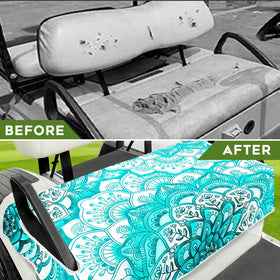 awufncksn golf cart seat cover gift-ready for golfers