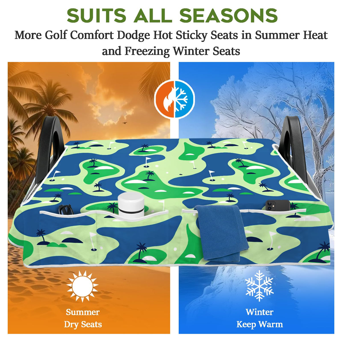 awufncksn golfer gift with stylish prints for dads or coaches