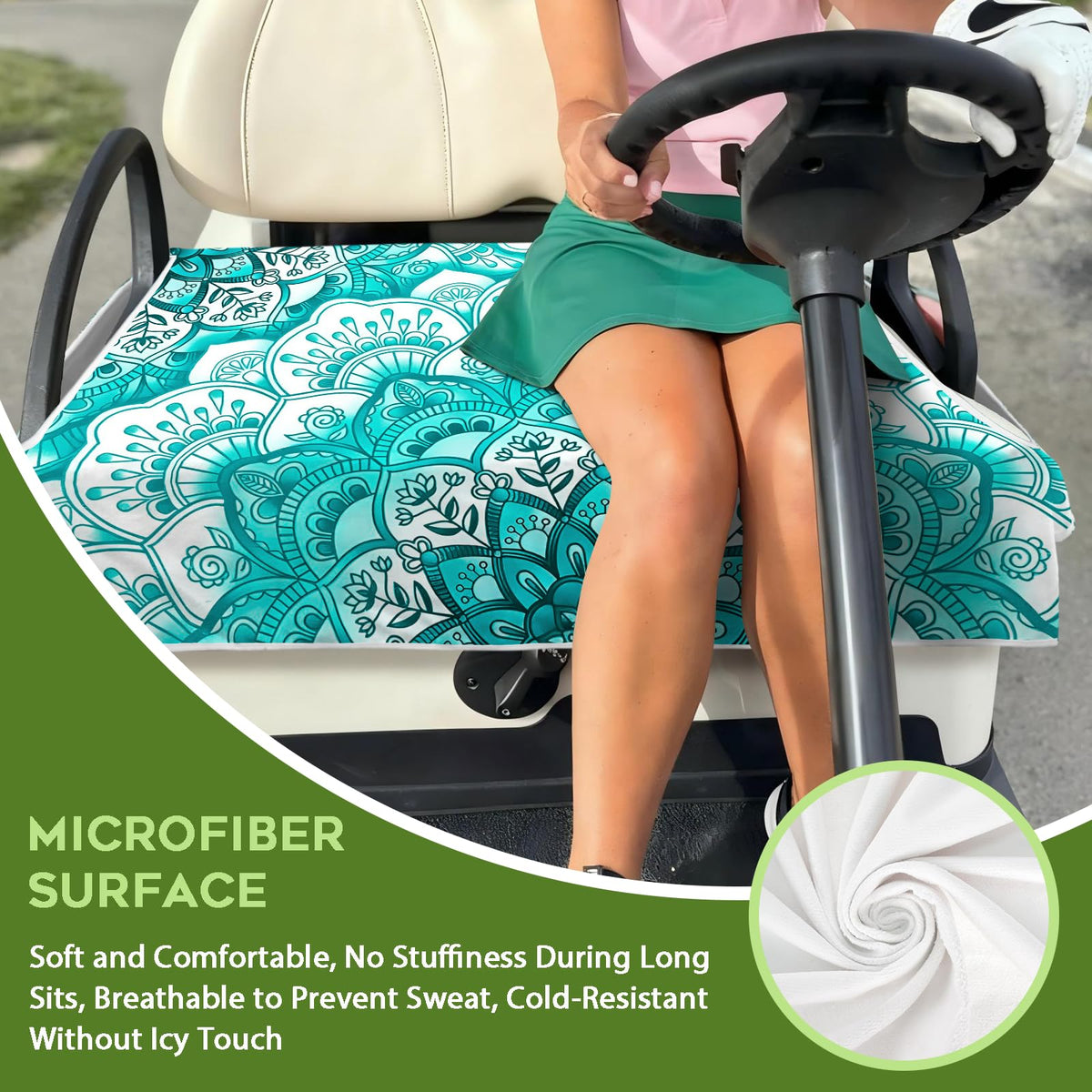 awufncksn golf cart seat cover install one-step setup without tools