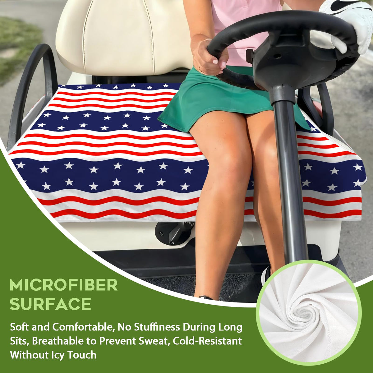 awufncksn independence-day-seat-cover folded for compact storage