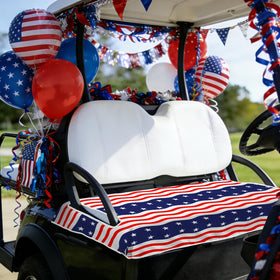 awufncksn independence-day-seat-cover parade-ready design elevates cart appearance