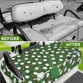 awufncksn lightweight portable cover travels easily to courses.