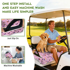 awufncksn machine-washable seat cover ready for quick cleanup.