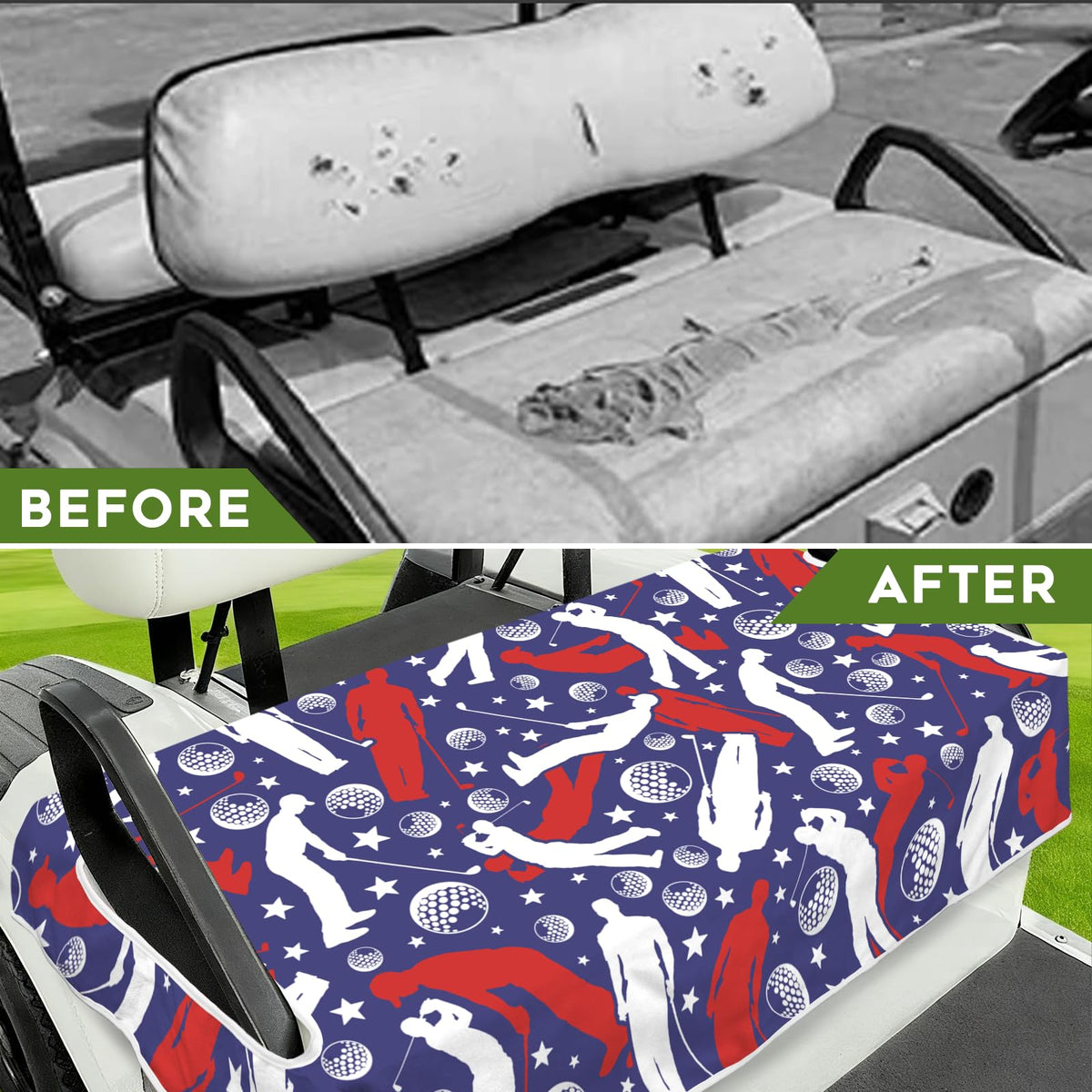 awufncksn polyester-spandex blend offers comfort and seat protection