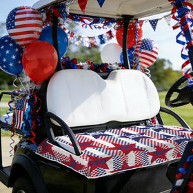 awufncksn red-white-blue pattern adds seasonal charm to each practice or parade.