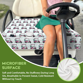 awufncksn machine-washable seat cover cleans quickly after rounds