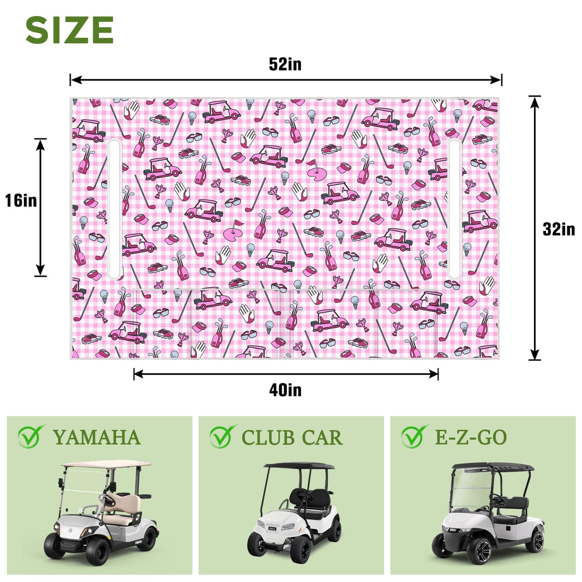 awufncksn seat cover with 4 front pockets keeps essentials within reach