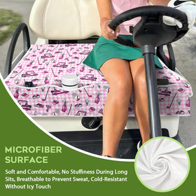 awufncksn soft-panel seat cover adds comfort and upholstery protection