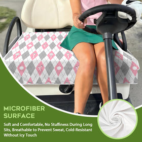 awufncksn seat towel blanket pink doubles as comfy seat cover for long games