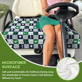 Awufncksn slip-on seat cover offers quick, tool-free installation.