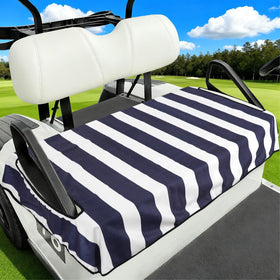 Awufncksn stripes seat cover for club car protects seats while adding style.