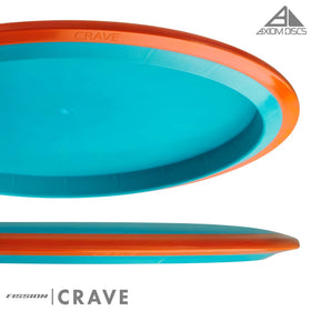 Axiom Discs Crave ergonomic grip for comfortable, precise throwing.
