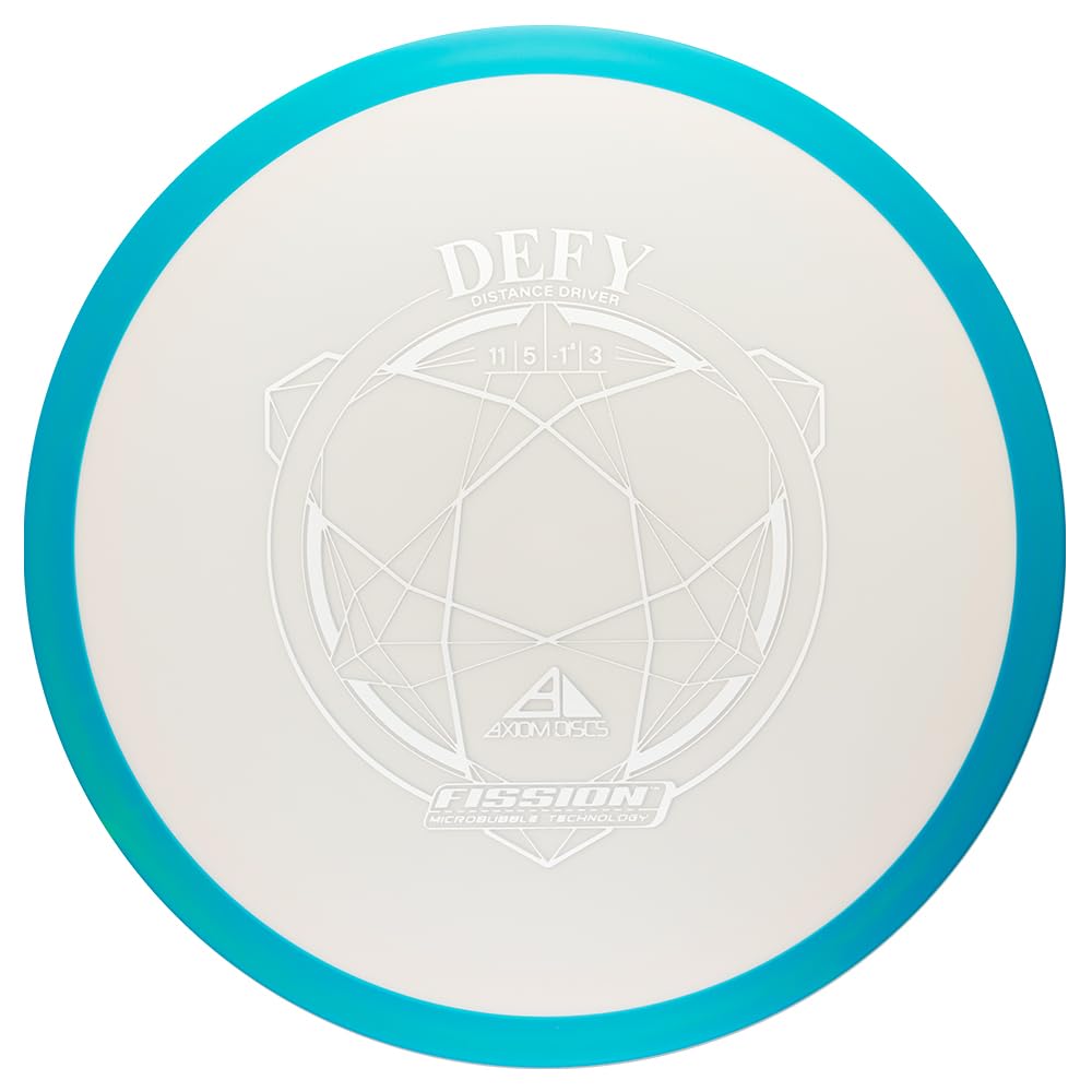 Defy overstable finish offering controlled lines on the course.