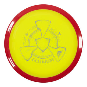 Close-up of Neutron plastic texture and bright colors on Delirium
