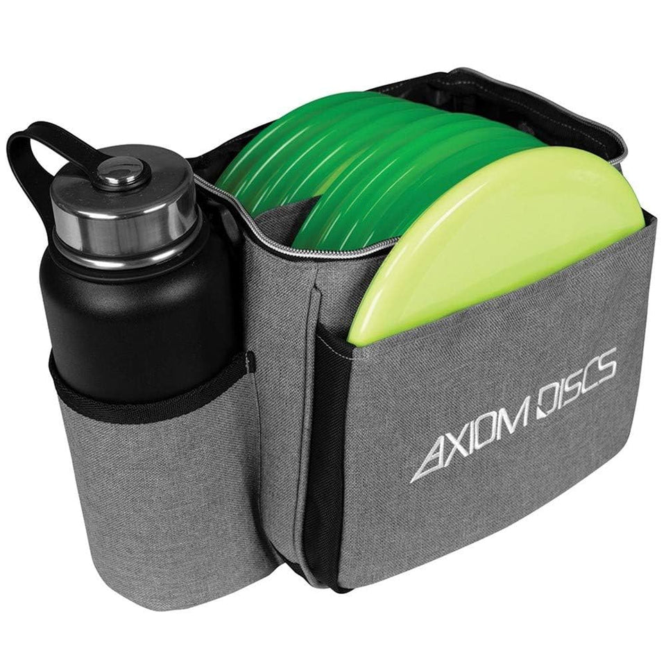 Axiom Discs Cell Bag front view shows compact starter design for casual rounds