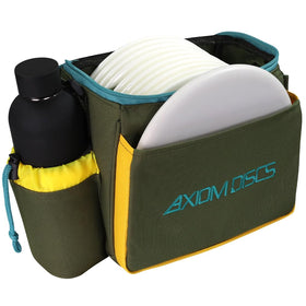 Axiom Discs Cell Bag main compartment ready to carry discs on a casual round.