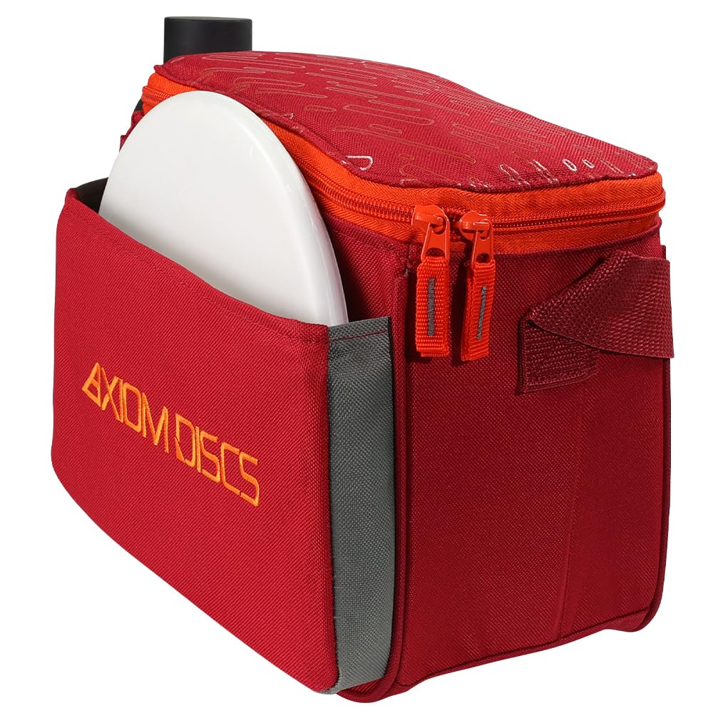 Axiom Discs Cell Bag valuables pocket secures scorecards, markers, or keys.
