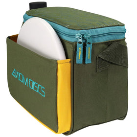 Axiom Discs Cell Bag valuables pocket for scorecards, markers, and keys.