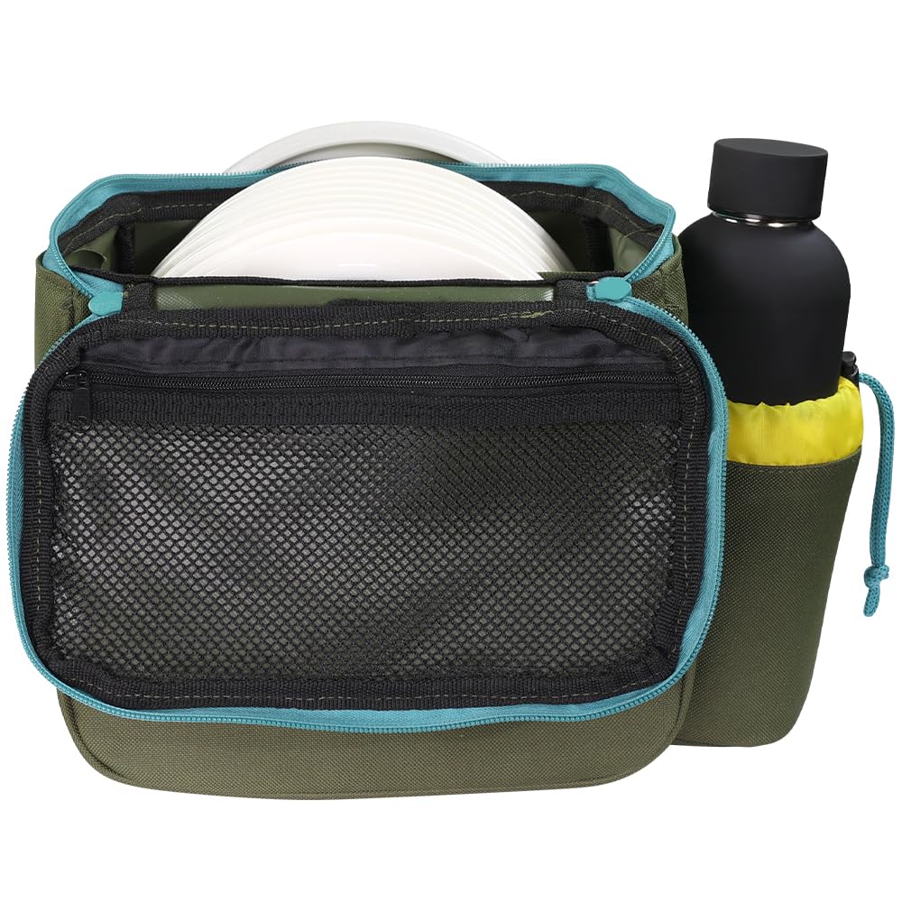 Axiom Discs Cell Bag water bottle holder with drawstring to stay hydrated.
