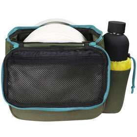 Axiom Discs Cell Bag water bottle holder with drawstring to stay hydrated.