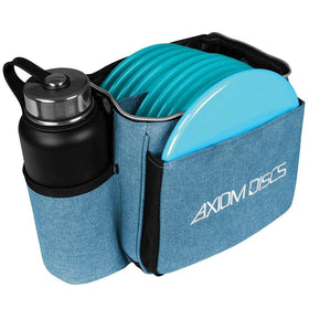 Axiom Discs Cell bag front view shows compact starter capacity for discs.
