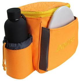 Axiom Discs Cell Starter Bag main compartment emphasizing capacity for 8-10 discs.