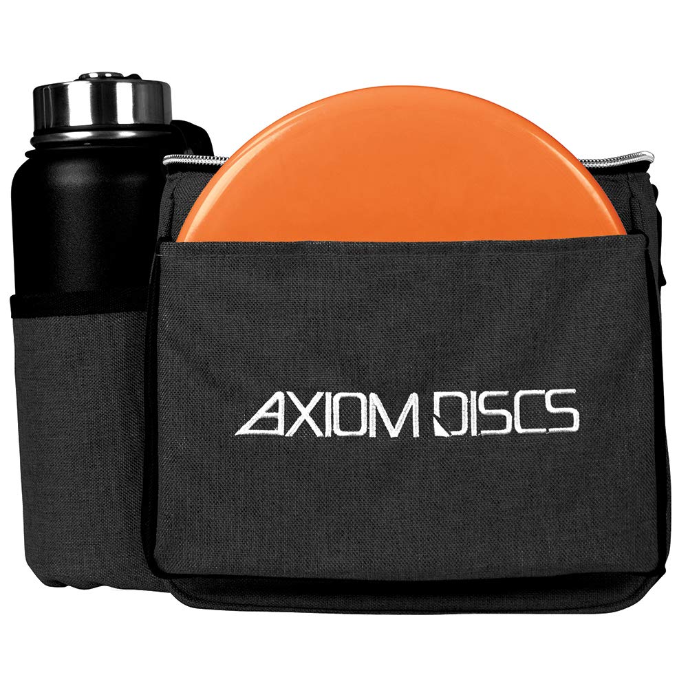 Axiom Discs Cell pocket closeup demonstrates the valuables pocket for essentials.
