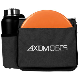 Axiom Discs Cell pocket closeup demonstrates the valuables pocket for essentials.