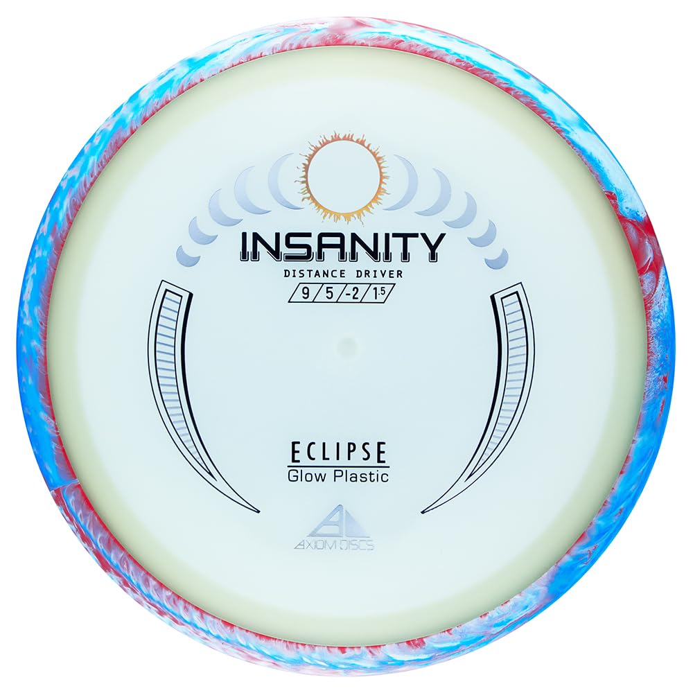 Axiom Discs Insanity in hand with Eclipse Glow 2.0 for reliable straight flights.