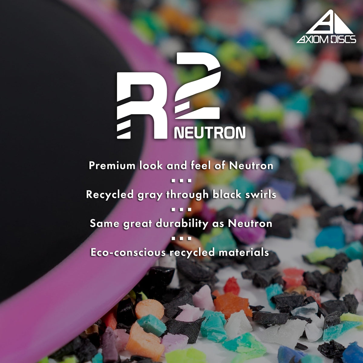 Eclipse R2 Neutron detailing the black/gray core and rim design.