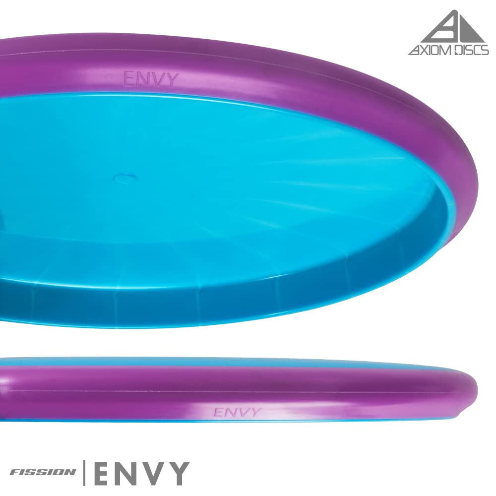 Axiom Discs Envy with Fission core visible emphasizes feel and control during practice