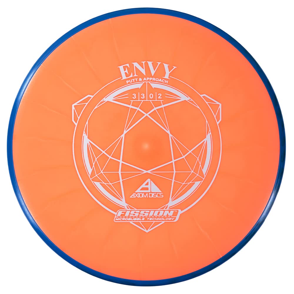 Axiom Discs Envy putter in flight demonstrates stable, reliable performance with minimal fade