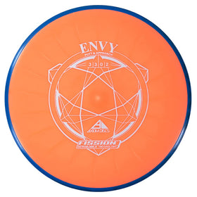 Axiom Discs Envy putter in flight demonstrates stable, reliable performance with minimal fade