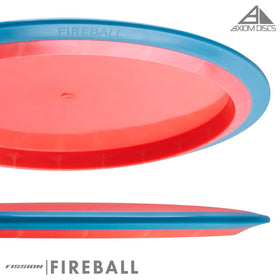 Fireball facing wind to highlight wind resistance for reliable throws.