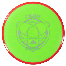 Axiom Discs Fission Crave straight-flight disc for precise fairway throws.