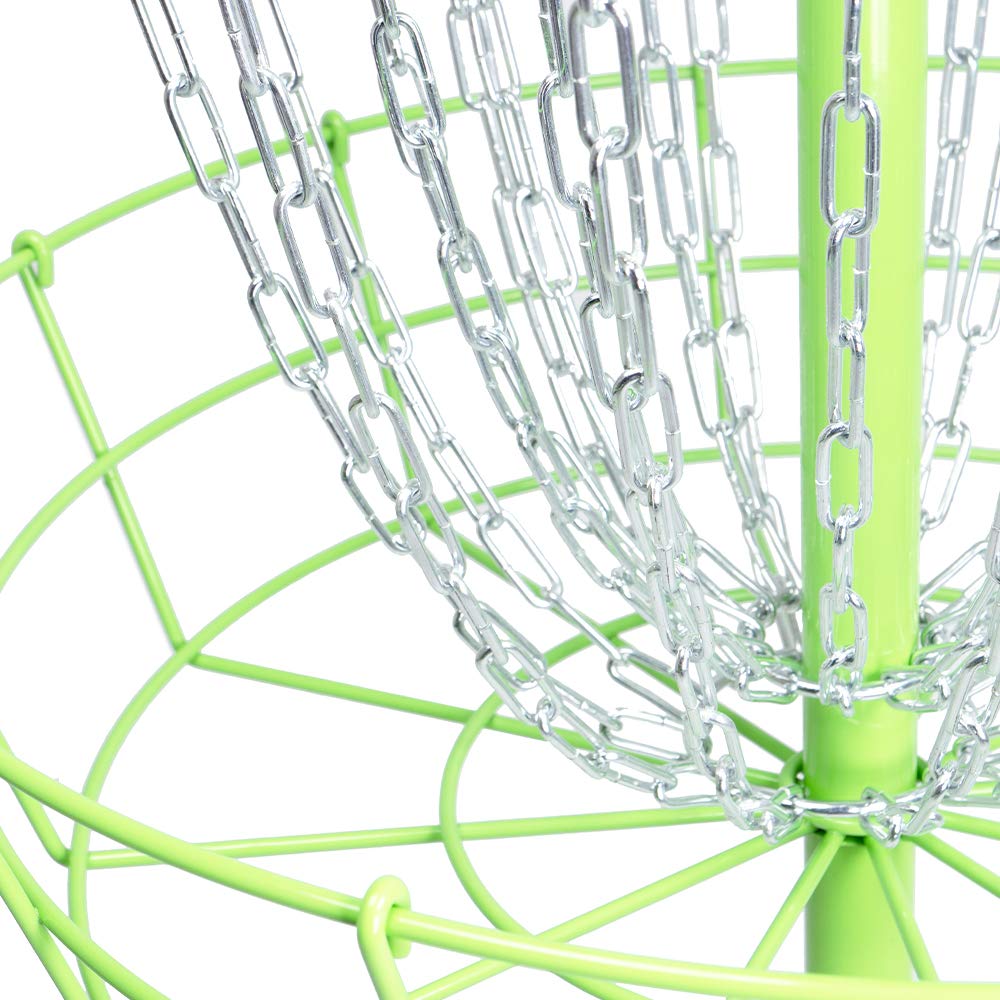 Axiom Discs Lite Basket Lime quick-assembly for fast practice setup.