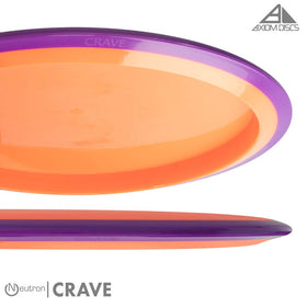 Axiom Discs Neutron Crave straight-flight design for precise approach shots.