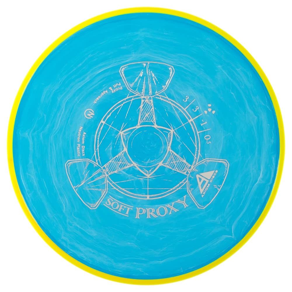 Axiom Discs Neutron Proxy Soft putter in hand for stable, controlled throws.