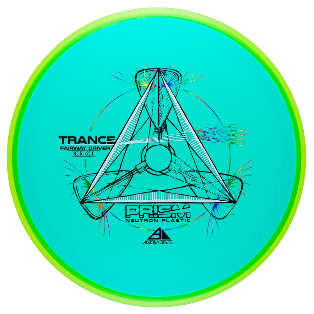 Axiom Discs Prism Neutron Trance grip feel enables confident throws.