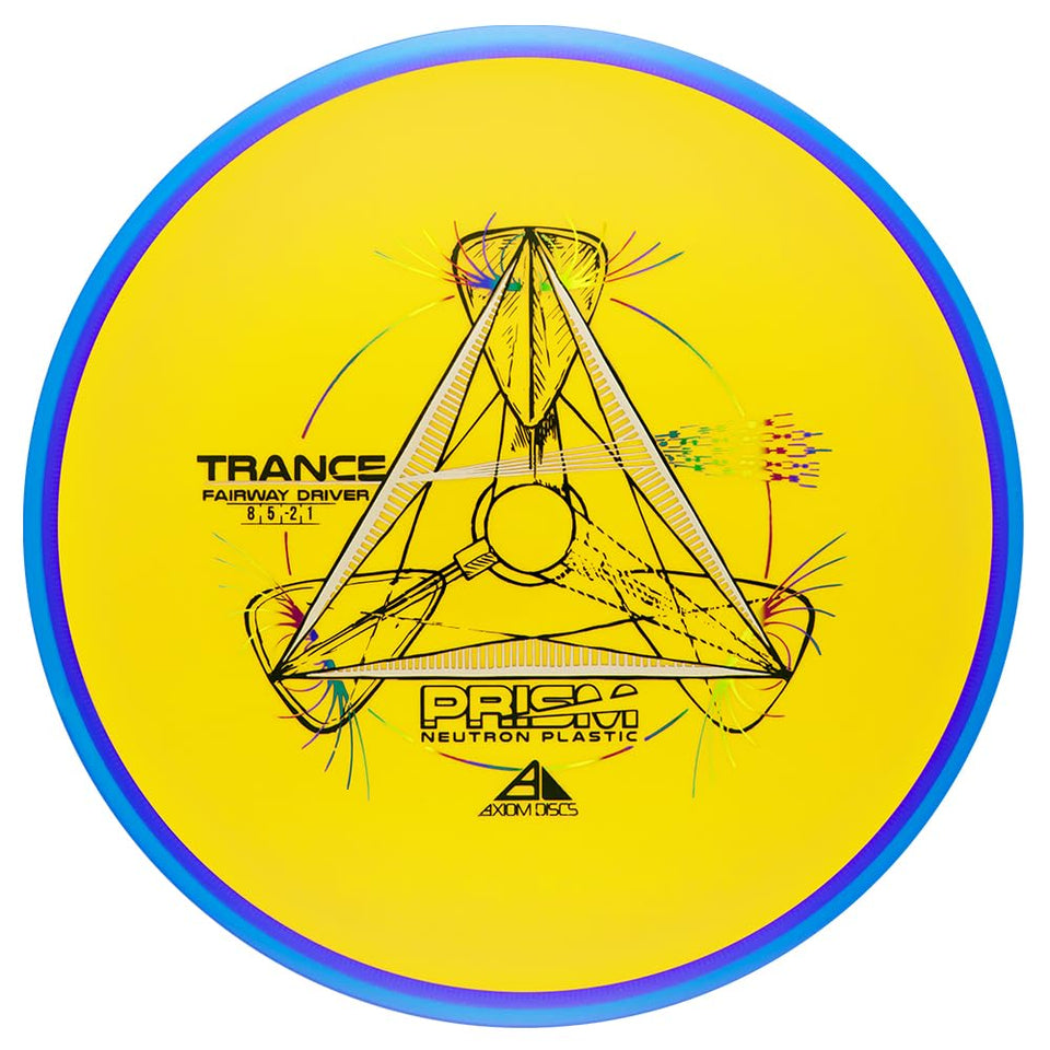 Axiom Discs Prism Neutron Trance overview, versatile fairway driver for straight-to-fade flights.