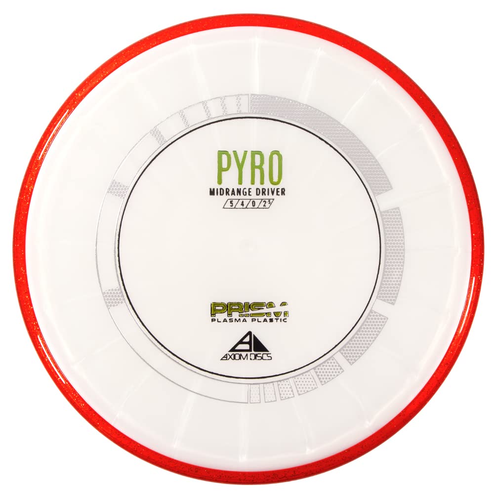 Axiom Discs Prism Plasma Pyro midrange glide profile during a throw
