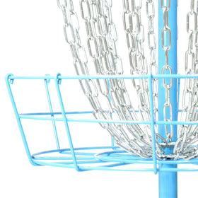 Axiom Discs Pro 24-Chain Basket quick assembly for practice anytime.