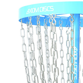 Axiom Discs Pro 24-Chain Basket base provides stable footing on varied surfaces.