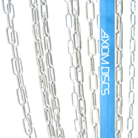 Axiom Discs Pro 24-Chain Basket collapsible design for easy transport and storage.